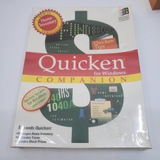 Intuit Quicken Version 2 for Windows - Companion - Brand New Sealed picture