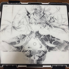 WALLHACK SP-005 Ascension Sora Limited Edition Glass Gaming Mouse Pad picture