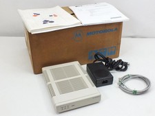 Motorola 650 ISDN Modem BRI U-Interface POTS 2-Port Desktop w/ Power Supply picture