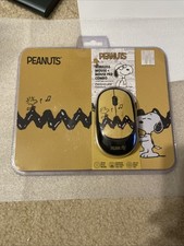 Peanuts Snoopy Woodstock Wireless Mouse & Mouse Pad Combo Set - NEW & RARE (OOP) picture