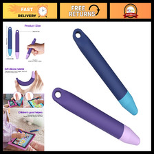 Kid-Friendly Touch Screen Stylus Pens - 2 Pack Purple & Blue for iPad, Kindle, i picture