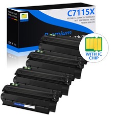 4PK C7115X Toner Cartridge for HP 15X LaserJet 1000 1200 1200n 1200se 1220 3310 picture