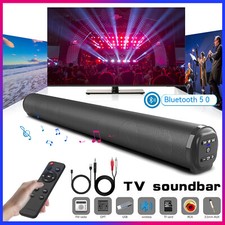 Surround Sound Bar Wireless Subwoofer 4 Speaker System TV Home Theater & Remote picture