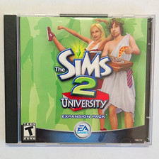 The Sims 2 University Expansion Pack PC CD-ROM 2-Disc Set EA GAMES picture