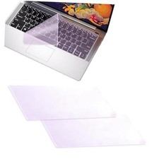 Laptops 2pcs Clear Keyboard Cover Skin, Ultra Thin Silicone Waterproof picture