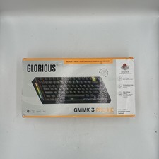 Glorious GMMK 3 Pro HE Wireless 75% Hall Effect Gaming Keyboard Black OB picture