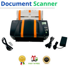 Professional Sheetfed High Speed Document Scanner for Work w/Adapter+USB+Drivers picture
