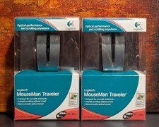 2X Logitech MouseMan Traveler Mouse Laptop / Notebook PC / Mac - 930642-0403 NEW picture