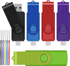 8GB USB C Thumb Drive,  USB 2.0 Dual Flash Drive 8GB USB Drive | Swivel picture