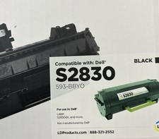 New Sealed LD Toner Cartridge Compatible with Dell S2830 Black High Yield picture