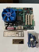 BIOSTAR P4M800Pro-M7 MOTHERBOARD COMBO INTEL PENTIUM D 940 CPU 3.2GHz 2GB RAM picture