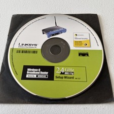 Linksys Wireless-G Broadband Router WRK54G Setup Wizard 2.2 2.4 GHz picture