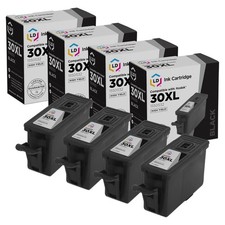 LD 1550532 30XL 4pk HY Black Ink Black for Kodak #30XL C110 C310 C315 2150 2170 picture