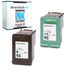 Black Color Ink Cartridges for HP 94 95 Cartridges Combo Pack Compatible picture