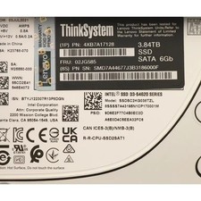 4XB7A17128 NEW 3.84TB Lenovo 02JG585 2.5