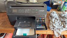 Lexmark OfficeEdge Pro4000 Color Inkjet All-In-One Fax WiFi Ethernet 14ppm picture