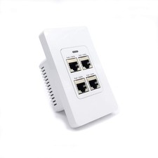 4-Port in-Wall Gigabit PoE Extender Switch, 802.3bt picture