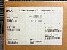 HPE Aruba CX 6300 48 port 1/2.5/5 Gigabit + 2 port 25/50 QSFP56 Switch R8S91A ✅✅ picture