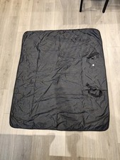 Apple Computers Employee Exclusive Embroidered Logo Fleece Travel Blanket 54
