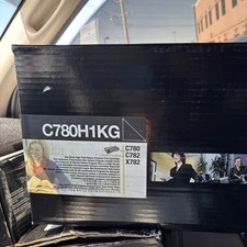 Genuine Lexmark C780H1KG Black High Yield Toner Cartridge C780 C782 X782 SEALED picture