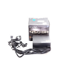 EVGA 450 BR, 80+ BRONZE 450W Power Supply 100-BR-0450 USED. picture
