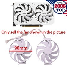 Graphics Card Cooling Fan for ASUS RTX 3060ti DUAL 8G WHITE PLA09215B12H 90mm picture