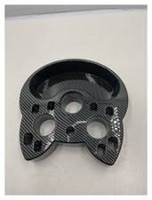 Carbon Fiber Style Steering Wheel Tray Car Desk Table Cup Holder Organizer picture