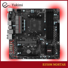 FOR MSI B350M MORTAR 64GB AM4 AMD DVI-D HDMI Micro-ATX Motherboard picture
