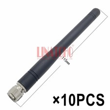 10PCS 3DB 698-2700MHz 4G LTE Multiband External Rubber Straight SMA Male Antenna picture