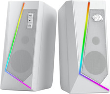 GS520 RGB Desktop Speakers, 2.0 Channel PC  with 6 Colorful LED Modes, USB Power picture