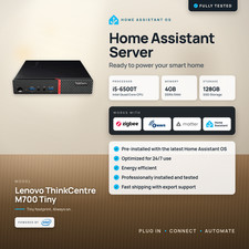 Home Assistant Server Lenovo ThinkCentre M700 Tiny i5-6500T 4GB 128GB SSD HAOS picture