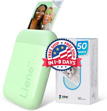 Mini impresora fotográfica instantánea portátil Bluetooth 5.0 de 2 x 3 pulgadas picture