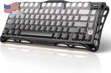Mercury K1 Wireless Mechanical Gaming Keyboard Aluminum Alloy Gasket Compact NEW picture