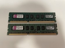 Kingston 8GB 2x4GB DDR3 ECC PC3-10600 1333MHz Server RAM KVR1333D3E9SK2/8G picture