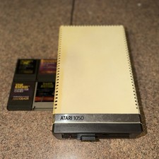 Vintage Atari 1050 Floppy Disk Drive 5.25