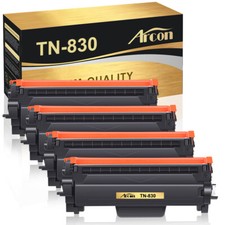 1-4PK TN830XL TN830 Toner Cartridge for Brother HL-L2480DW MFC-L2807DW L2900DW picture