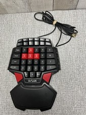 Delux T9 46-Key Singlehanded Wired Gaming Keyboard Professional Ergonomic ~ LQQK picture
