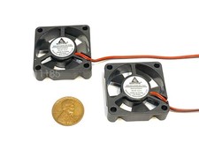 2 Pieces 5v fan 35mm x 10mm heatsink cooling laptop computer GDStime  3cm picture