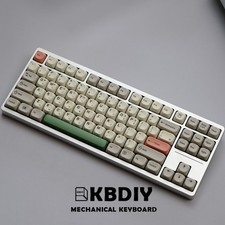 KBDiy KOA Profile PBT Keycaps 139 Keys Korean English Custom MX Mechanical ANSI picture
