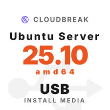 Ubuntu Server 25.10 amd64 Bootable/Live Install USB NEW picture