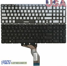 New For HP 17-BS 17-BS011DX 17-BS018CL 17-BS019DX laptop US Keyboard backlit picture