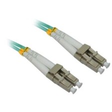 Pack of 2 8M  LC-LC MM 50/125 Duplex Fiber Optic Patch Cables picture