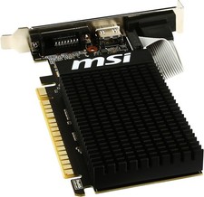 MSI GT 710 Low Profile 1GB GT-710-1GD3H-LP Graphics Card GPU Tested picture