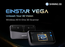 Einstar VEGA 3D Scanner Titanium Gray | Wireless All-In-One + Turntable picture