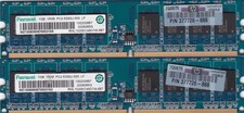 2GB 2x1GB PC2-5300 DDR2-667 RAMAXEL RML1520EC48D7W-667 MEMORY KIT HP 377726-888 picture