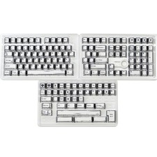 149PCS Keycaps Unique Black And White Keycap Set Fade Resistant PBT picture