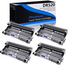 4 Pack DR-520 DR520 Drum Compatible for Brother MFC-8670DN 8860DN 8870DW HL-5240 picture