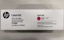 Genuine HP CE413AC Magenta toner cartridge/ OPEN BOX picture