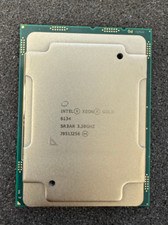 Intel Xeon Gold 6134 3.2 GHz 8-Cores SR3AR CD8067303330302 picture