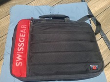 Swiss Gear SA8733 Black TSA Friendly ScanSmart Laptop Messenger Bag picture